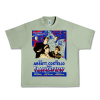Oil Green abbott and costello meet frankenstein (1948)   artwork Urban Heavy Tee - tuanDangUi