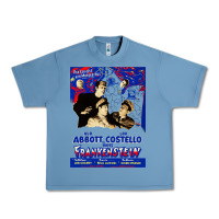 Pebble Blue abbott and costello meet frankenstein (1948)   artwork Urban Heavy Tee - tuanDangUi