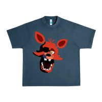 Midnight Navy five nights at freddy's foxy Urban Heavy Tee - tuanDangUi