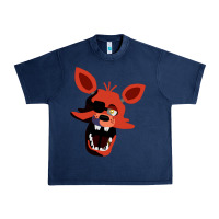 Navy five nights at freddy's foxy Urban Heavy Tee - tuanDangUi