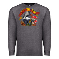 Charcoal Heather It's Fall Y'all Skunk Premium Sweatshirt - LillyAllenDesigns
