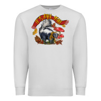 Dove Grey It's Fall Y'all Skunk Premium Sweatshirt - LillyAllenDesigns