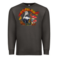 Smoke It's Fall Y'all Skunk Premium Sweatshirt - LillyAllenDesigns