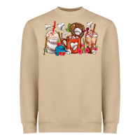 Mushroom Baseball Coffee Cups Heavyweight Sweatshirt - FaDigitalArtStudio