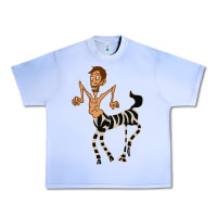 Grape Ice zebra in america doodle Urban Heavy Tee - tuanDangUi
