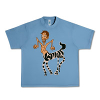 Pebble Blue zebra in america doodle Urban Heavy Tee - tuanDangUi