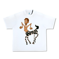 White zebra in america doodle Urban Heavy Tee - tuanDangUi