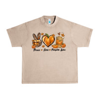 French Oak Peace Love Pumpkin Spice Urban Heavy Tee - texasbilliewilder
