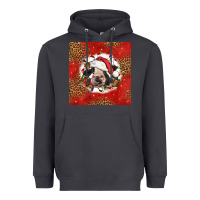 Smoke christmas cow Heavyweight Hoodie - LillyAllenDesigns