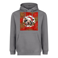 Storm christmas cow Heavyweight Hoodie - LillyAllenDesigns