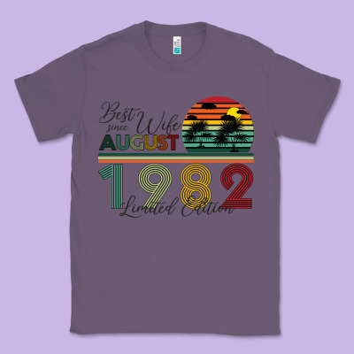 Best Wife Since August 1982 Limited Edition Classic Tee Designed By Bettercallsaul