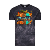 Cloud Black pumpkin thankful Vintage Tee - NancyCooperArtShop