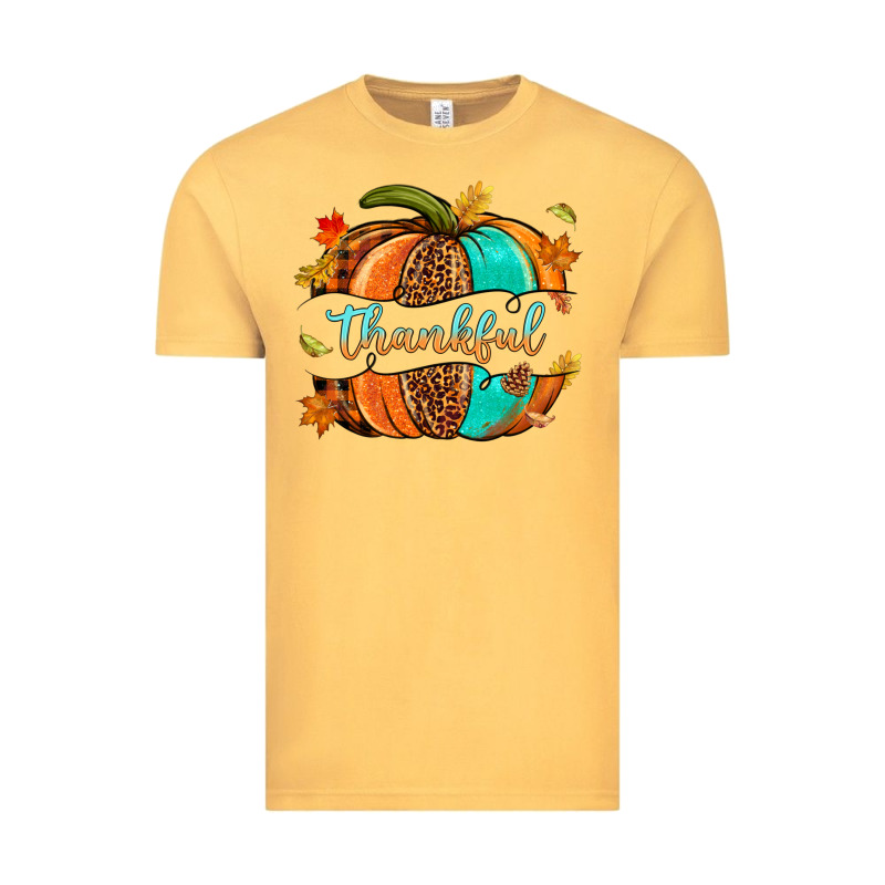Pumpkin Thankful Vintage Tee by NancyCooperArtShop | Teevron