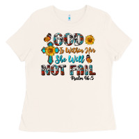 God Is Within Her She Will Not Fail Ladies Tee | Teevron