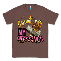 Chestnut counting my blessings afro hands Classic Tee - RanaPortraitStore