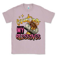 Lilac counting my blessings afro hands Classic Tee - RanaPortraitStore