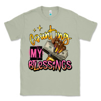 Matcha counting my blessings afro hands Classic Tee - RanaPortraitStore