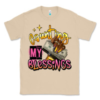 Mushroom counting my blessings afro hands Classic Tee - RanaPortraitStore