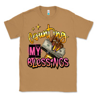 Toasted Coconut counting my blessings afro hands Classic Tee - RanaPortraitStore