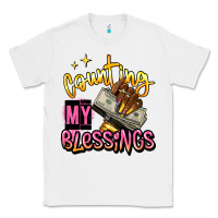 White counting my blessings afro hands Classic Tee - RanaPortraitStore