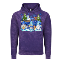 Cloud Purple snow gnome truck Vintage Hoodie - texasbilliewilder