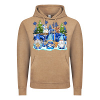 Vintage Coffee snow gnome truck Vintage Hoodie - texasbilliewilder