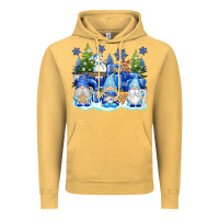 Vintage Mustard snow gnome truck Vintage Hoodie - texasbilliewilder