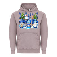 Vintage Zinc snow gnome truck Vintage Hoodie - texasbilliewilder