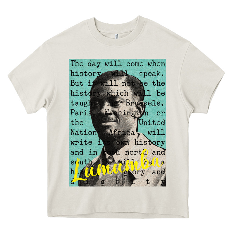 Patrice Lumumba Heavy Core Tee by tuanDangUi | Teevron