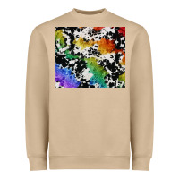 Mushroom rainbow pride cowhide tumbler Heavyweight Sweatshirt - FaDigitalArtStudio