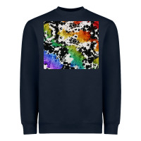 Navy rainbow pride cowhide tumbler Heavyweight Sweatshirt - FaDigitalArtStudio