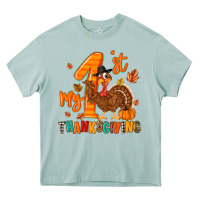 Arona my first thanksgiving Heavy Core Tee - MaliasSmallBusiness
