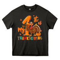 Asphalt my first thanksgiving Heavy Core Tee - MaliasSmallBusiness