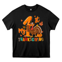 Black my first thanksgiving Heavy Core Tee - MaliasSmallBusiness