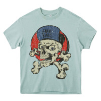 Skate Rags Skull & Crossbones Heavy Core Tee | Teevron