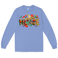 Colony Blue cinco de mayo nurse Long Sleeve Tee - CowGirlArtShop