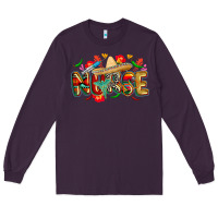 Plum cinco de mayo nurse Long Sleeve Tee - CowGirlArtShop