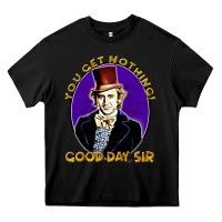 Black good day sir  wonka Heavy Core Tee - tuanDangUi