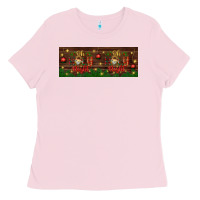 Bubblegum Pink oh holy night Ladies Tee - BundleAndBundleShop