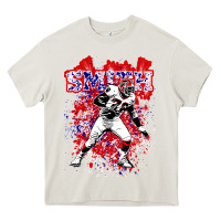 Cream bruce smith Heavy Core Tee - tuanDangUi