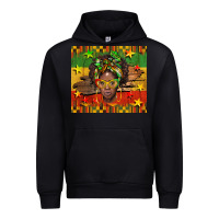Black juneteenth black women  tumbler Urban Hoodie - BarkalooDesign