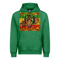 Emerald juneteenth black women  tumbler Urban Hoodie - BarkalooDesign