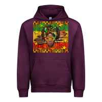 Mauve Wine juneteenth black women  tumbler Urban Hoodie - BarkalooDesign