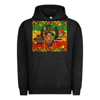 Pigment Black juneteenth black women  tumbler Urban Hoodie - BarkalooDesign