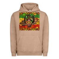 Pigment Burro juneteenth black women  tumbler Urban Hoodie - BarkalooDesign