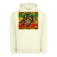 Pigment Pistachio juneteenth black women  tumbler Urban Hoodie - BarkalooDesign