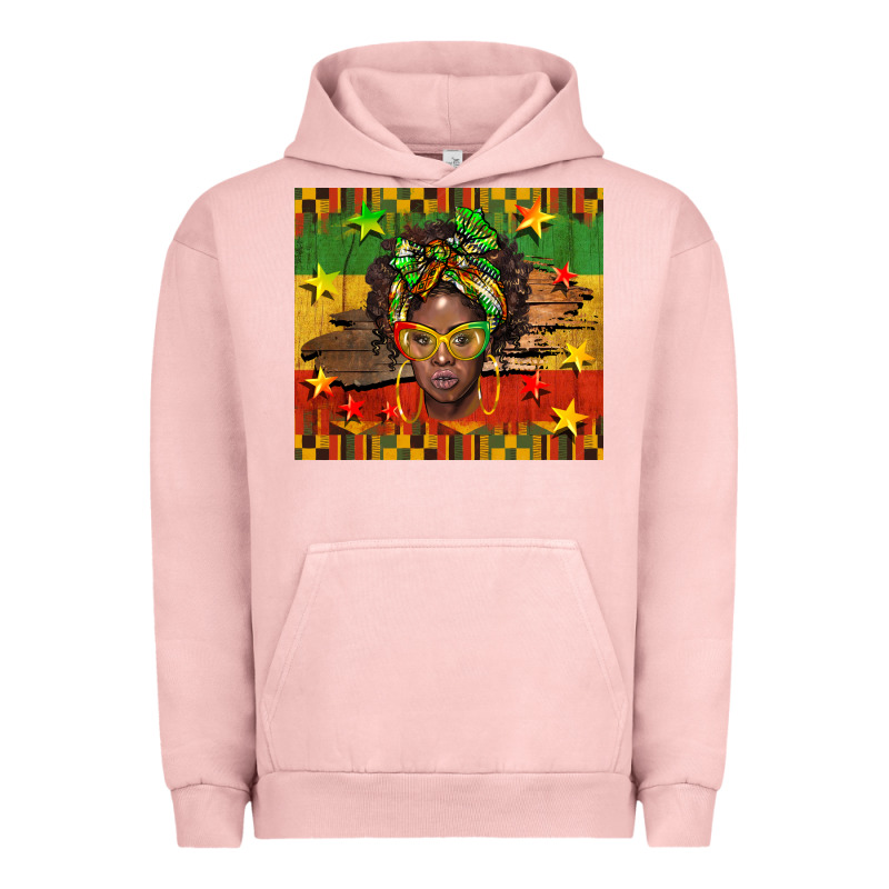 Juneteenth Black Women  Tumbler Urban Hoodie by BarkalooDesign | Teevron