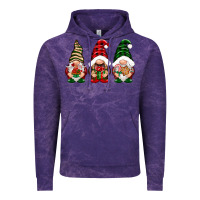 Cloud Purple Christmas gnomes Vintage Hoodie - NancyCooperArtShop