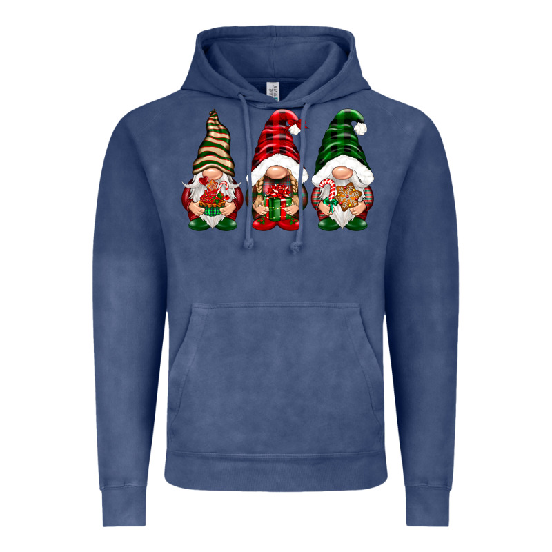 Christmas Gnomes Vintage Hoodie by NancyCooperArtShop | Teevron