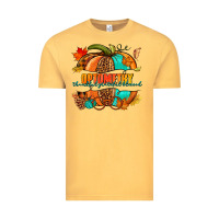 Vintage Mustard optometry thankful grateful blessed pumpkin Vintage Tee - NancyCooperArtShop